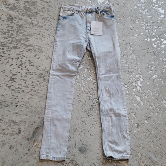 One Teaspoon Runaways Lover Washed Jeans NWT Sz24 - Picture 4 of 10